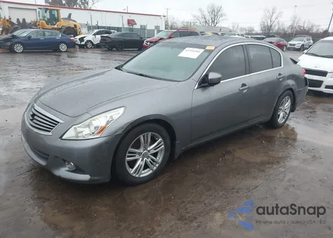 2010 Infiniti G37X из США, поврежденный, VIN JN1CV6AR7AM454256